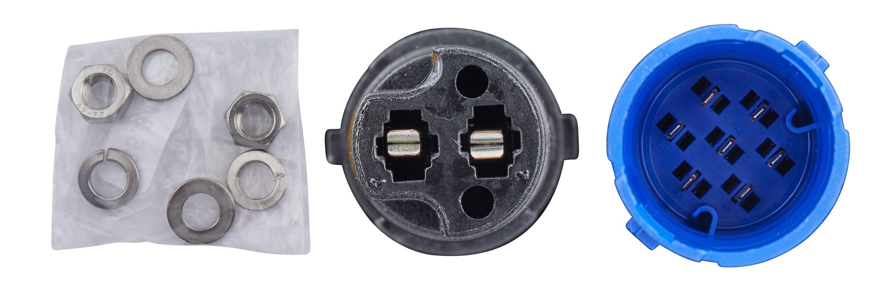 HELLA 2VP 340 960-021 Heckleuchte - LED - 24V - rechteckig - Anbau - Stecker: EasyConn 1 x 7/EasyCon