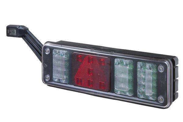 HELLA 2VP 340 960-111 Heckleuchte - LED - 24V - rechteckig - Anbau - Stecker: EasyConn 1 x 7/EasyCon