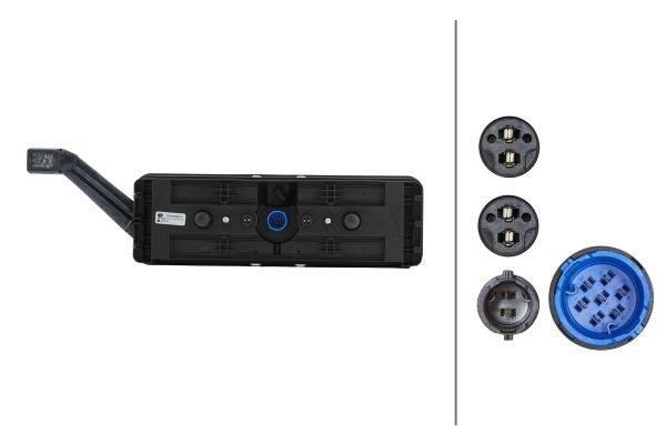 HELLA 2VP 340 960-121 Heckleuchte - LED - 24V - rechteckig - Anbau - Stecker: EasyConn 1 x 7/EasyCon