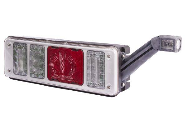 HELLA 2VP 340 960-241 Heckleuchte "Krone" - 24V - Anbau - Stecker: EasyConn - 7-polig - rechts