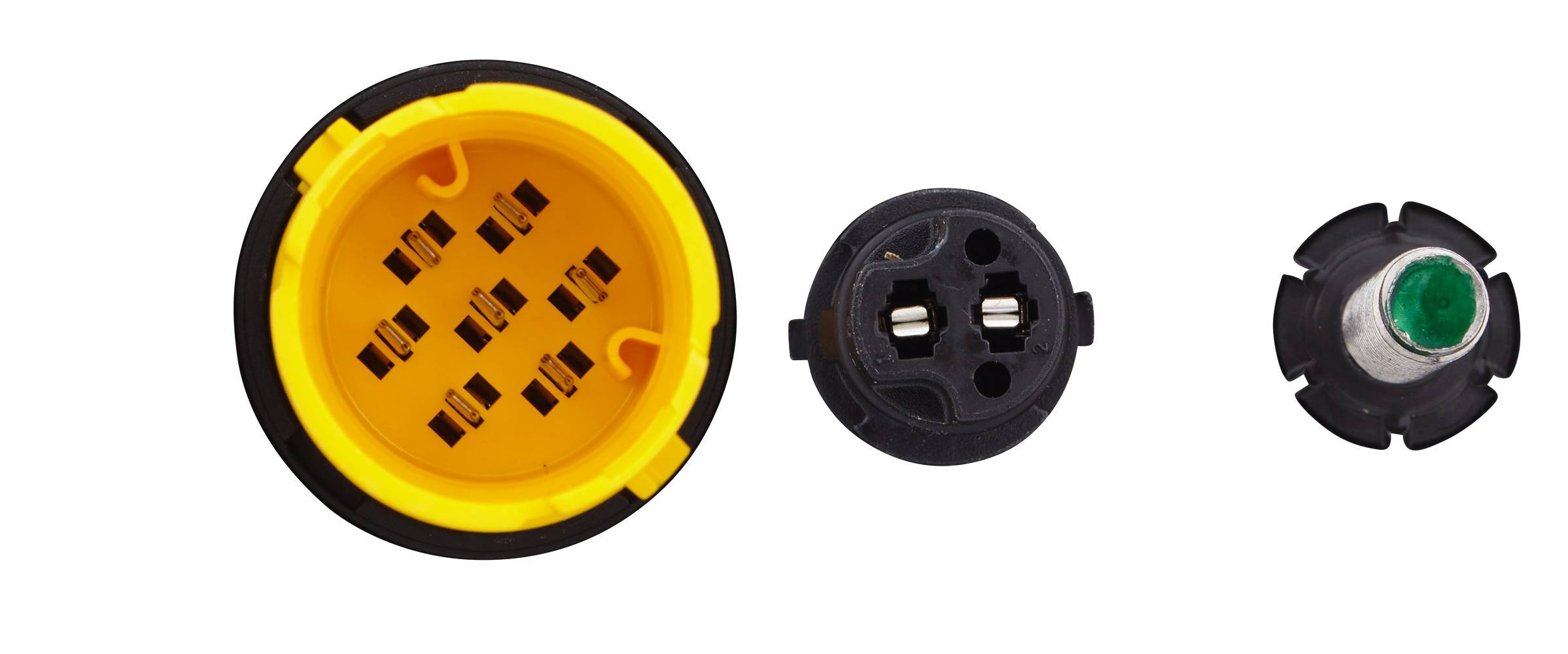 HELLA 2VP 340 961-011 Heckleuchte - Hybrid - 24V - rechteckig - Anbau - Stecker: EasyConn 1 x 7/Easy