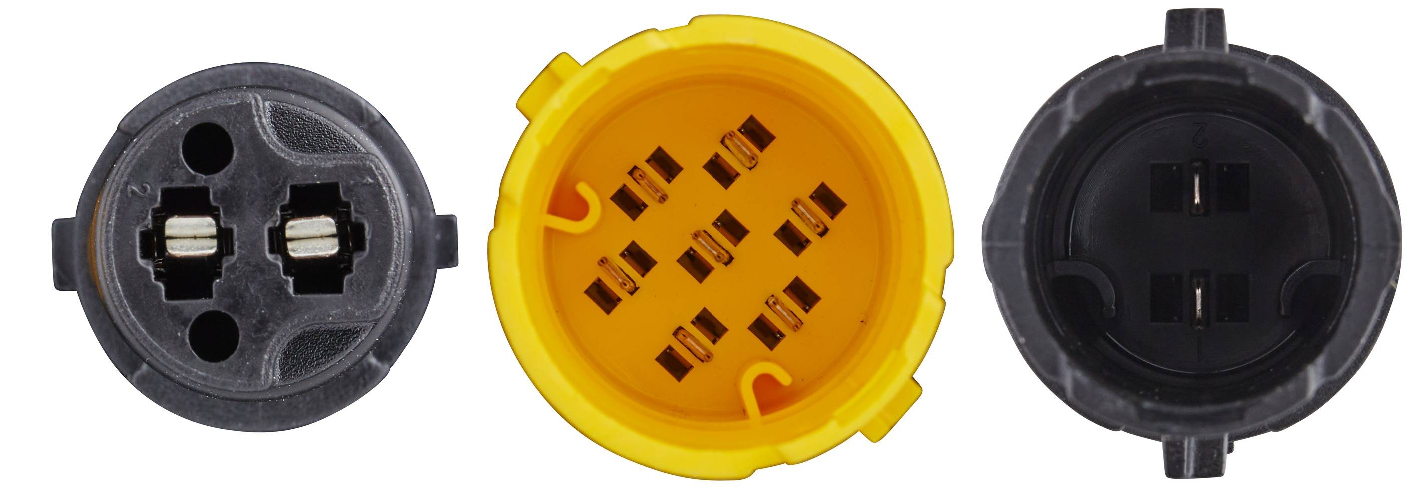 HELLA 2VP 340 961-211 Heckleuchte - Hybrid - 24V - rechteckig - Anbau - Stecker: EasyConn 1 x 7/Easy