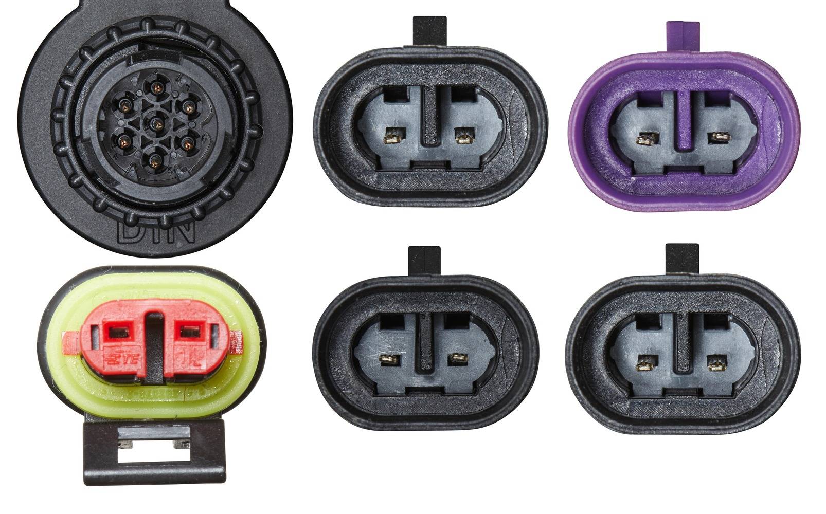 HELLA 2VP 340 961-441 Heckleuchte - Hybrid - 24V - rechteckig - Anbau - Stecker: DIN-Bajonett 1 x 7/
