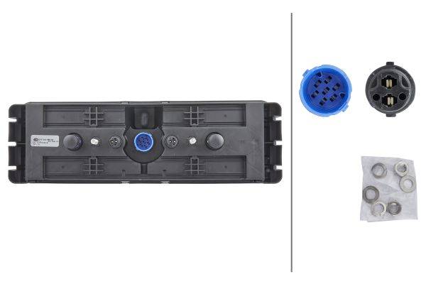 HELLA 2VP 340 966-021 Heckleuchte - LED - 24V - rechteckig - Anbau - rechts