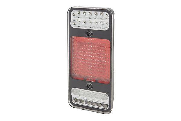 HELLA 2VP 345 900-201 Heckleuchte - Coluna - LED - 24V - Anbau/geschraubt - LED-Lichtfarbe: gelb/rot