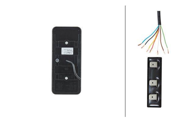 HELLA 2VP 345 900-331 Heckleuchte - Coluna - 12V - links