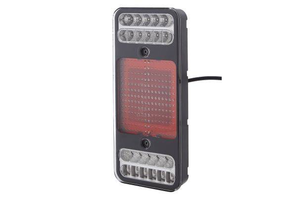 HELLA 2VP 345 900-401 Heckleuchte - Coluna - LED - 12V - Anbau/geschraubt - LED-Lichtfarbe: gelb/rot