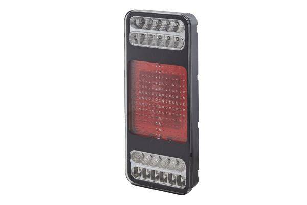 HELLA 2VP 345 900-461 Heckleuchte - Coluna - LED - 12V - Anbau/Stehbolzen - LED-Lichtfarbe: gelb/rot