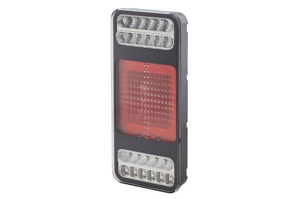 HELLA 2VP 345 900-471 Heckleuchte - Coluna - LED - 12V - Anbau/Stehbolzen - LED-Lichtfarbe: gelb/rot