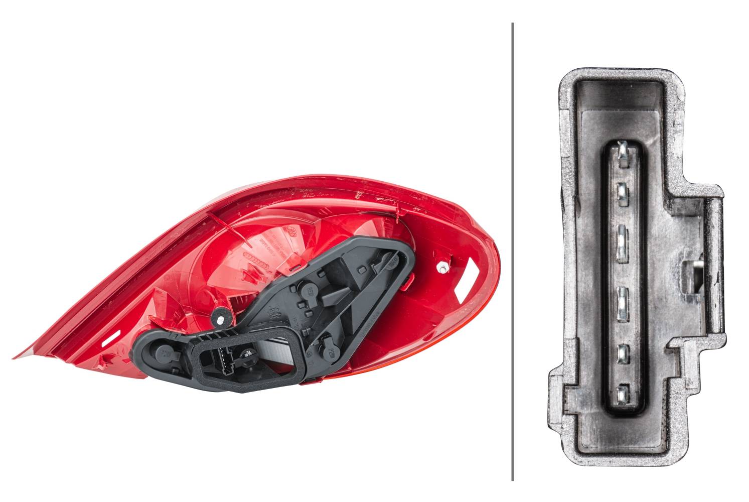 HELLA 2VP 354 039-011 Heckleuchte - Glühlampe - links - für u.a. Peugeot 207 Cc (Wd_)