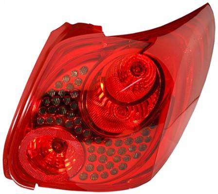 HELLA 2VP 354 677-021 Heckleuchte - Glühlampe - rechts - für u.a. Peugeot 207 Sw (Wk_)