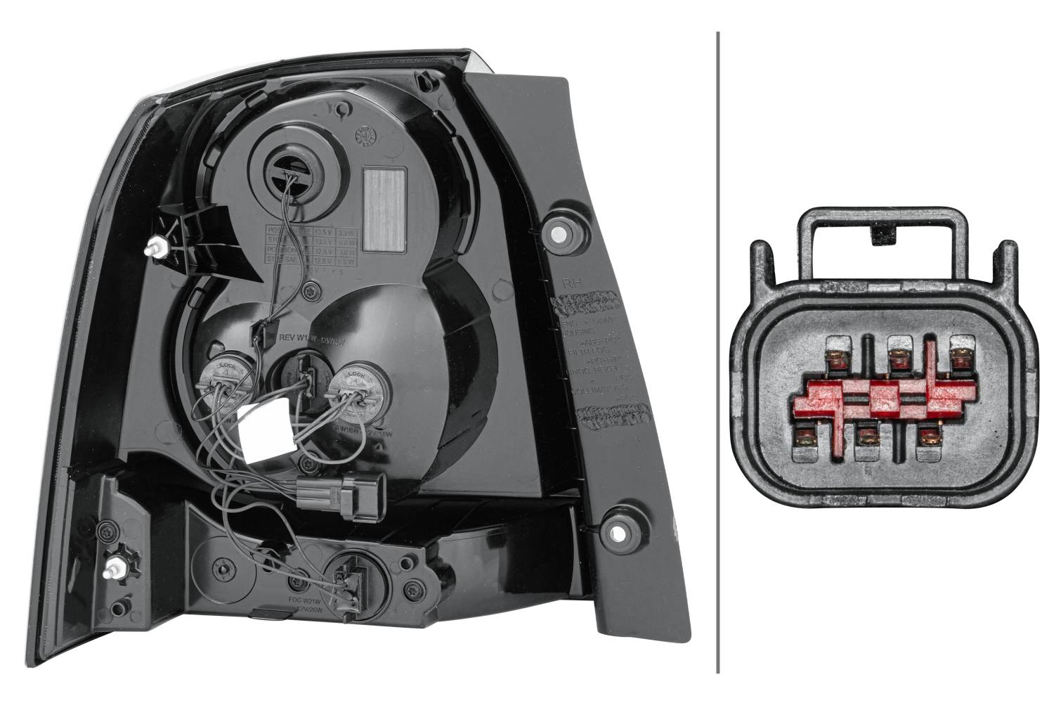 HELLA 2VP 354 814-021 Heckleuchte - LED - rechts - für u.a. Land Rover Freelander 2 (L359)