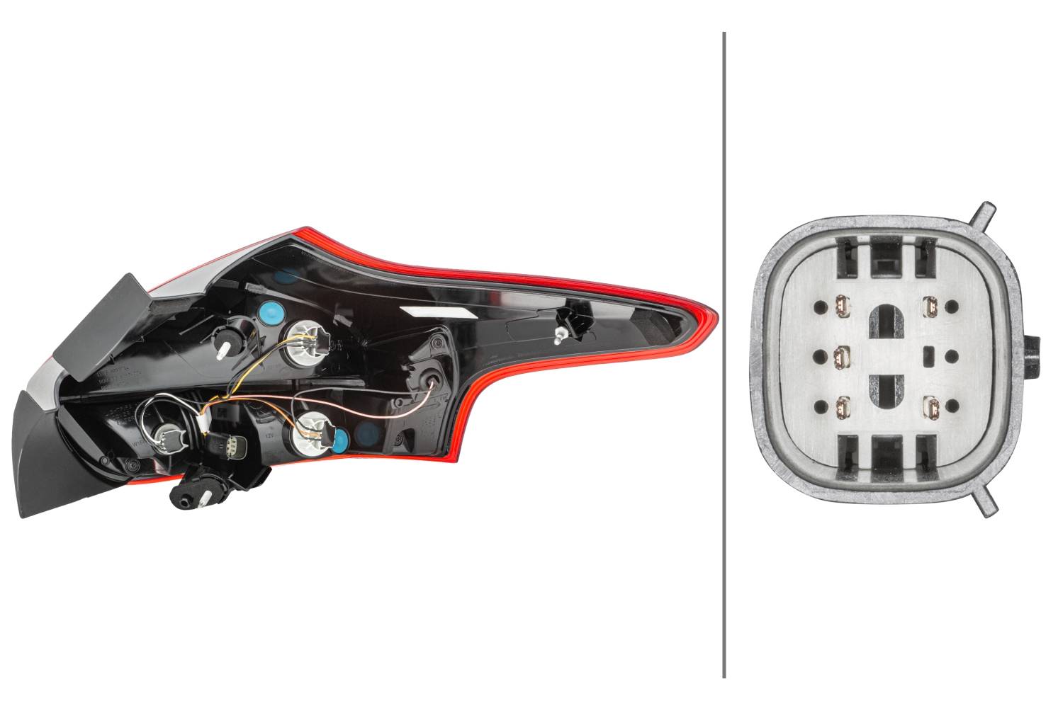 HELLA 2VP 354 828-071 Heckleuchte - LED - links - für u.a. Ford Focus Iii