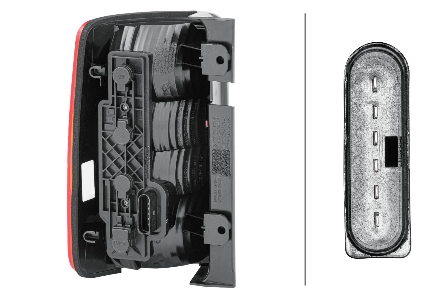 HELLA 2VP 354 999-041 Heckleuchte - Glühlampe - rechts - für u.a. VW Caddy III Estate (2Kb, 2Kj, 2Cb