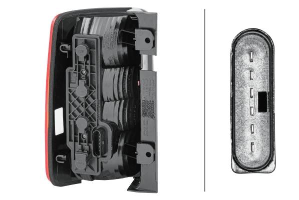 HELLA 2VP 354 999-041 Heckleuchte - Glühlampe - rechts - für u.a. VW Caddy III Estate (2Kb, 2Kj, 2Cb