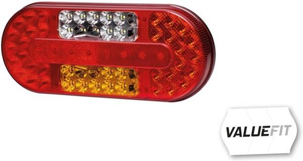 HELLA 2VP 357 017-011 Heckleuchte - Valuefit - LED - 12/24V - links