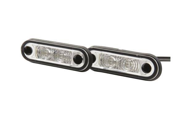 HELLA 2XA 959 790-401 Umrissleuchte - LED - 12/24V - Einbau - Lichtscheibenfarbe: glasklar - Kabel: