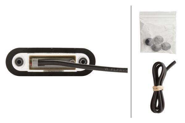 HELLA 2XA 959 790-401 Umrissleuchte - LED - 12/24V - Einbau - Lichtscheibenfarbe: glasklar - Kabel: