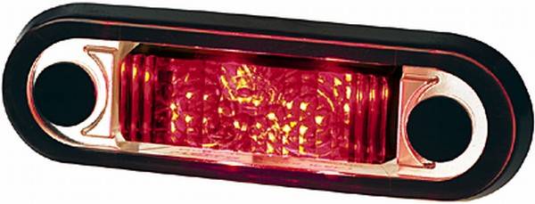 HELLA 2XA 959 790-411 Umrissleuchte - LED - 12/24V - Einbau - Lichtscheibenfarbe: glasklar - Kabel: