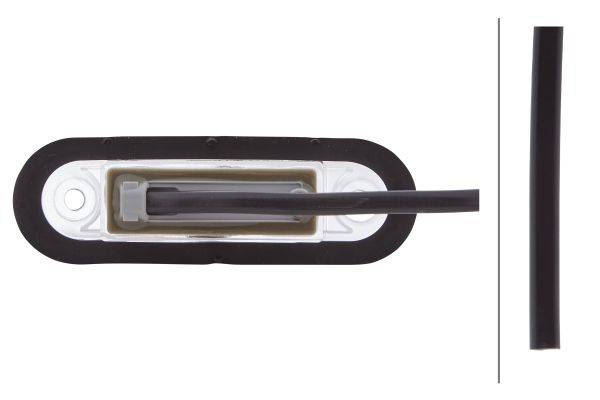 HELLA 2XA 959 790-411 Umrissleuchte - LED - 12/24V - Einbau - Lichtscheibenfarbe: glasklar - Kabel: