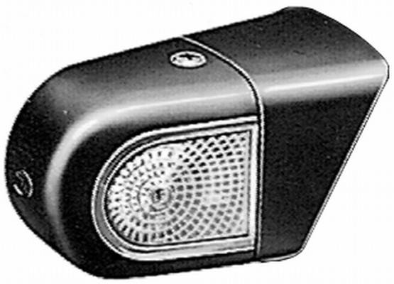 HELLA 2XS 004 237-291 Umrissleuchte - Anbau - Lichtscheibenfarbe: glasklar - links/seitlicher Anbau