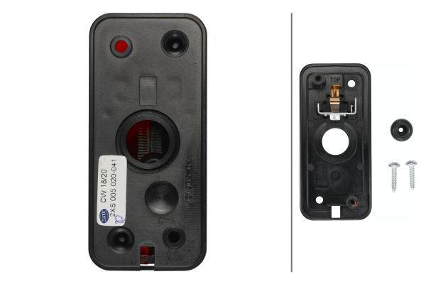 HELLA 2XS 005 020-081 Umrissleuchte - Anbau - seitlicher Anbau