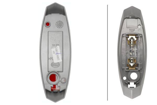 HELLA 2XS 008 479-001 Umrissleuchte - 12V - Anbau - links/seitlicher Anbau