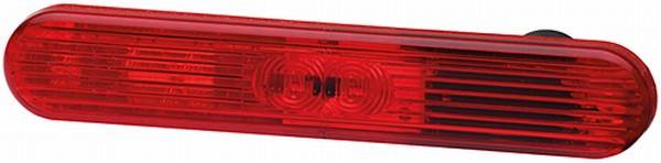 HELLA 2XS 009 226-101 Umrissleuchte - 12V - Lichtscheibenfarbe: rot - LED-Lichtfarbe: rot - seitlich