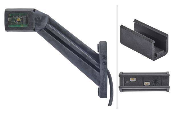 HELLA 2XS 011 744-081 Umrissleuchte - LED - 12/24V - Kabel: 500mm - Stecker: Quick Link - rechts/sei