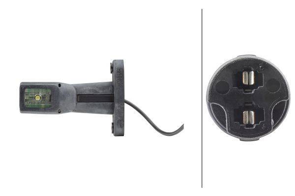 HELLA 2XS 011 768-021 Umrissleuchte - LED - 12/24V - Kabel: 500mm - Stecker: EasyConn - 2-polig - li