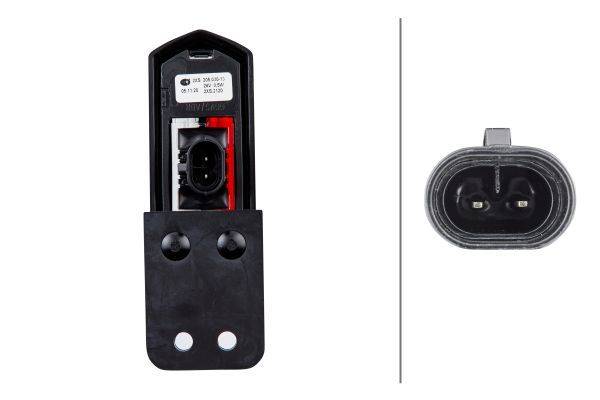 HELLA 2XS 205 020-131 Umrissleuchte - LED - 24V - LED-Lichtfarbe: rot/weiß - seitlicher Anbau