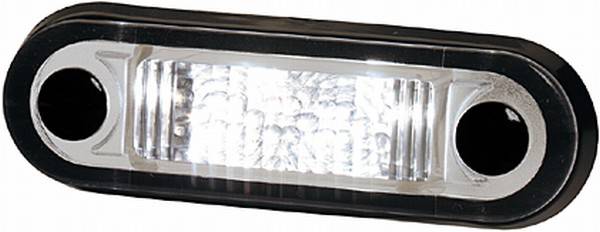 HELLA 2XT 959 510-427 Einstiegleuchte - LED - 12/24V - 0.5W - LED - Einbau - Lichtscheibenfarbe: gla