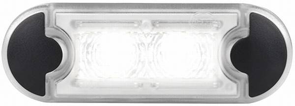 HELLA 2XT 980 855-111 Einstiegleuchte - DuraLED - LED - 12/24V - 0.5W - LED - Einbau - Lichtscheiben