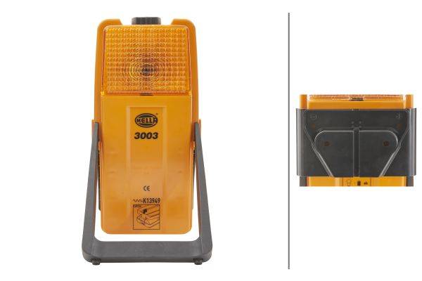 HELLA 2XW 007 146-001 Warnleuchte 3003 - 6V - orange