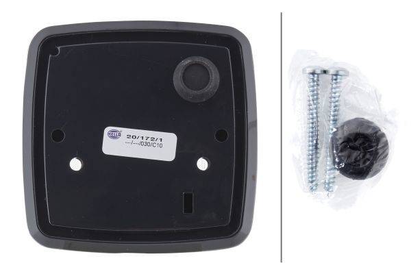 HELLA 2ZR 003 014-091 Rückfahrleuchte - 12/24V - Anbau - für senkrechte Befestigung/für waagerechte