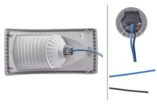 HELLA 2ZR 008 805-041 Rückfahrleuchte - 12/24V - Einbau