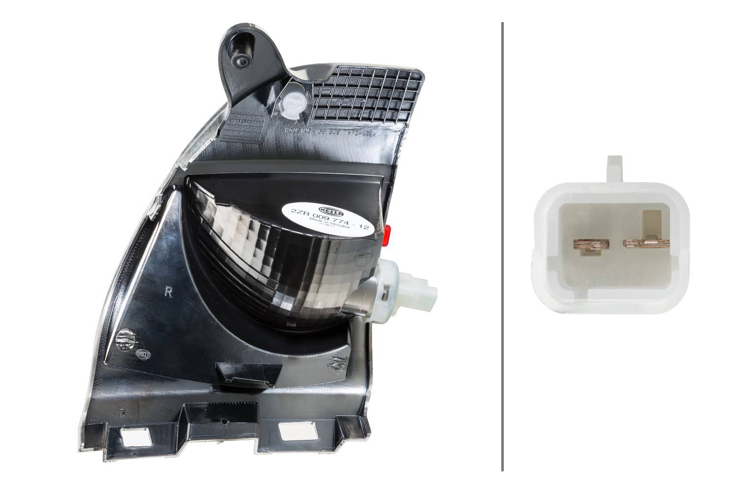 HELLA 2ZR 009 774-121 Heckleuchte - unterer Teil - rechts - für u.a. Peugeot 2008 I (Cu_)