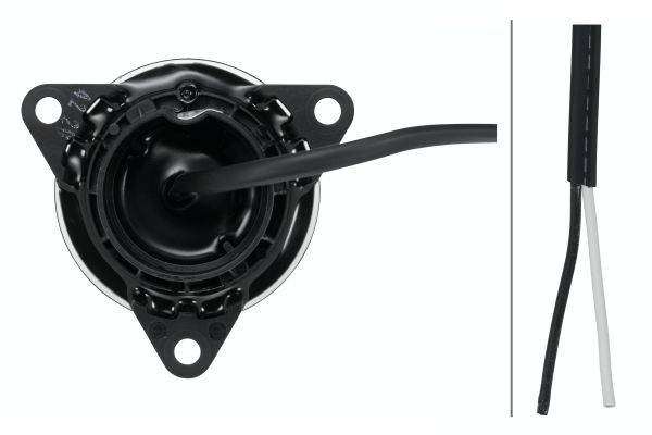HELLA 2ZR 011 172-501 LED-Rückfahrleuchte - 24V - Anbau - Kabel: 500mm