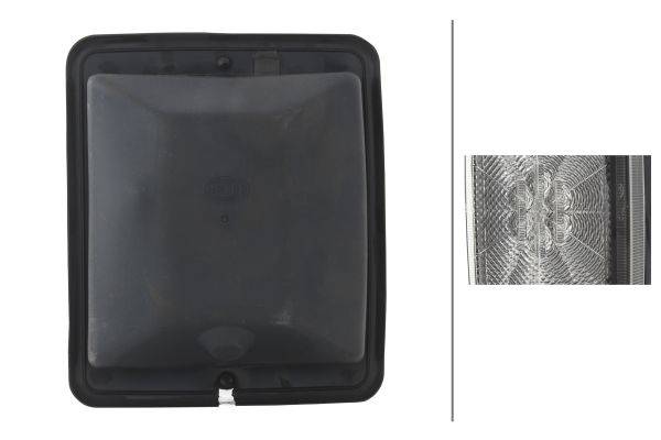 HELLA 2ZR 013 236-111 Rückfahrleuchte - 12V - Einbau - für waagerechte Befestigung - Kabel: 100mm