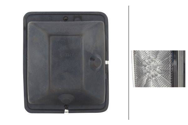 HELLA 2ZR 013 236-321 Rückfahrleuchte - 24V - Einbau - für senkrechte Befestigung - Kabel: 100mm