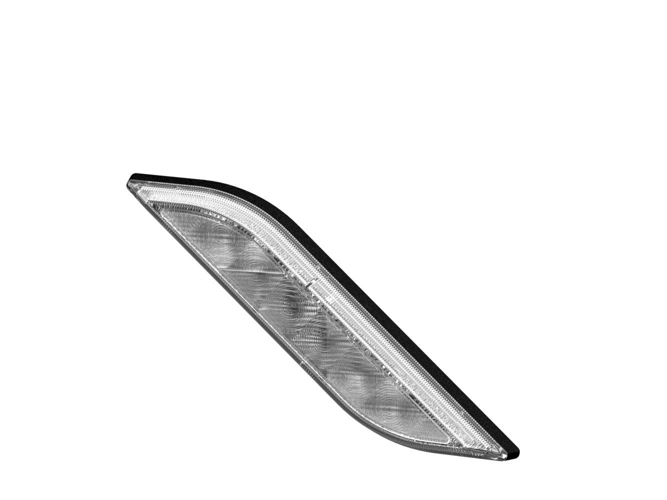 HELLA 2ZR 013 401-051 LED-Rückfahrleuchte - Shapeline Style - 12/24V - geklebt - Stecker: AMP - 2-po