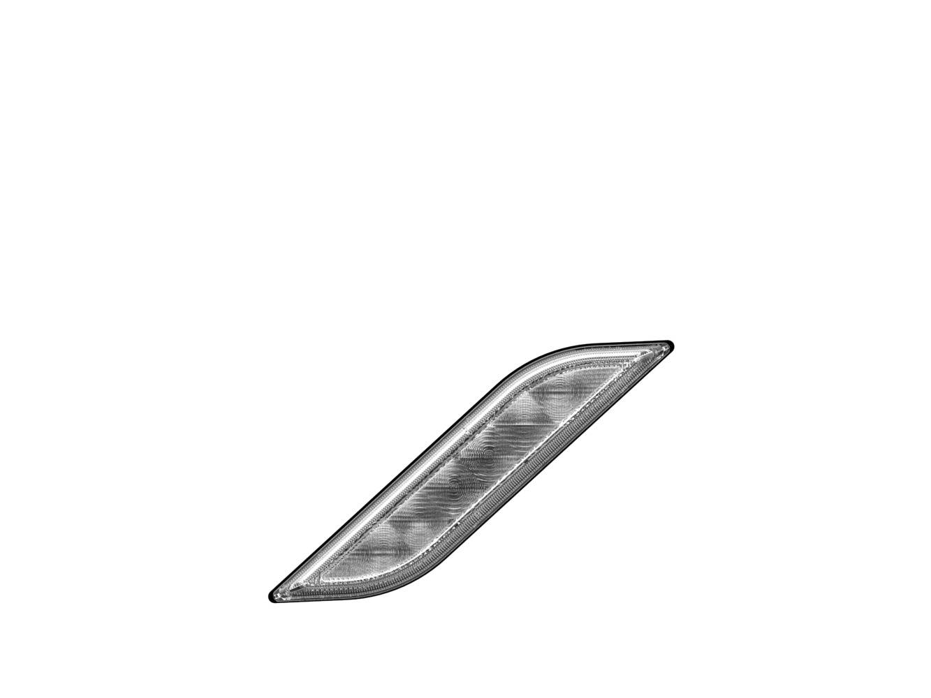 HELLA 2ZR 013 401-061 LED-Rückfahrleuchte - Shapeline Style - 12/24V - geklebt - Stecker: AMP - 2-po