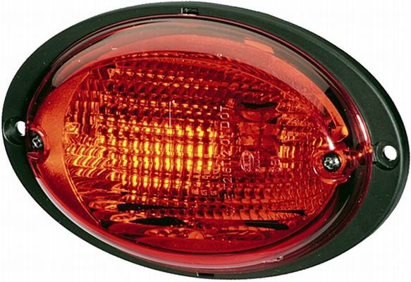 HELLA 2ZR 343 130-607 Rückfahrleuchte - Agroluna - 12V - Anbau/Einbau - für senkrechte Befestigung/f