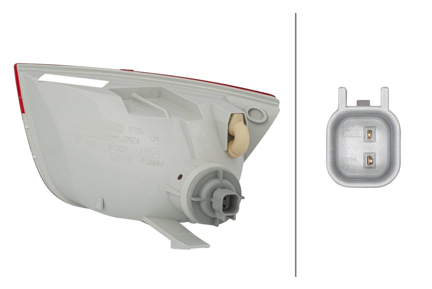 HELLA 2ZR 354 063-011 Rückfahrleuchte - 12V - links