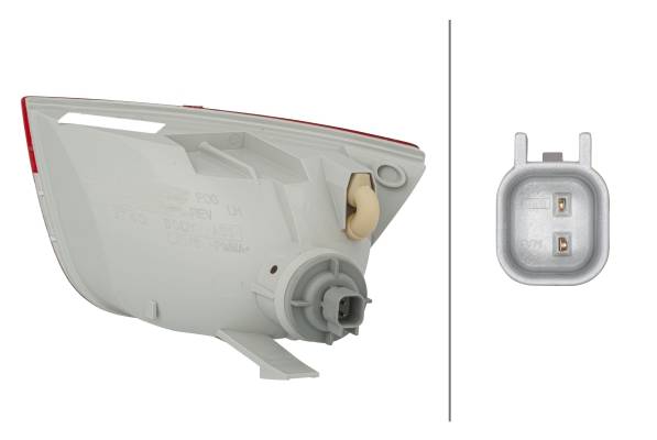 HELLA 2ZR 354 063-011 Rückfahrleuchte - 12V - links
