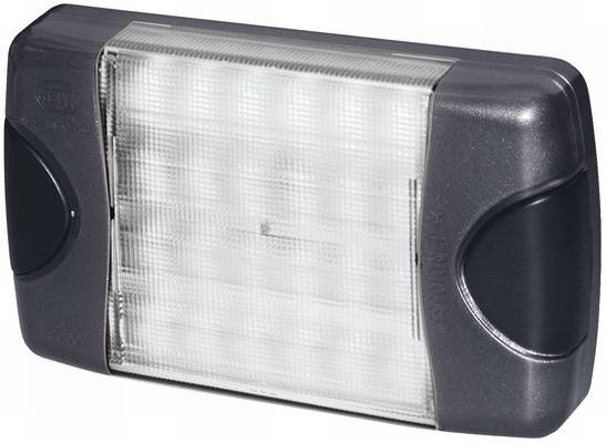 HELLA 2ZR 980 605-201 LED-Rückfahrleuchte - DuraLED - 12/24V - Anbau - für waagerechte Befestigung -