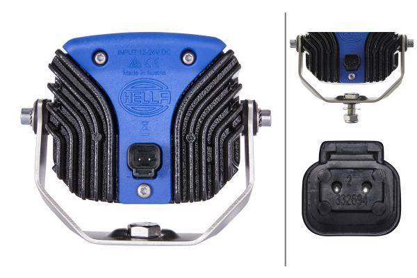 HELLA 2ZR 996 188-061 LED-Rückfahrleuchte - Power Beam 1000 - 12/24V - Anbau