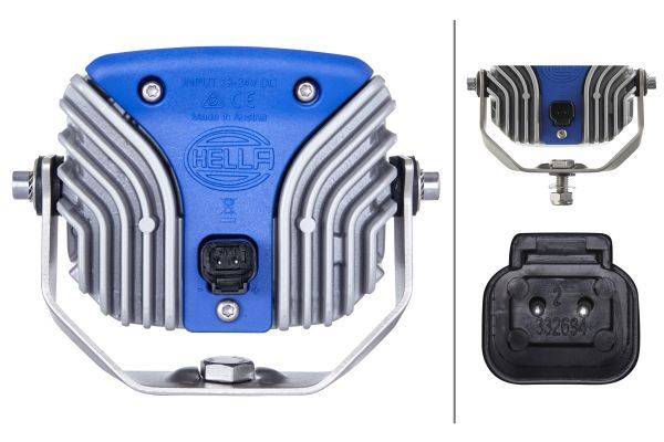 HELLA 2ZR 996 188-121 Rückfahrleuchte - Power Beam 1000 - 12/24V - Anbau
