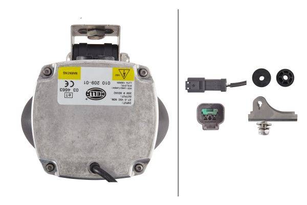 HELLA 1GA 996 461-261 Xenon-Arbeitsscheinwerfer - Oval 100 Powerpack - 12/24V - 2800lm - Anbau - hän