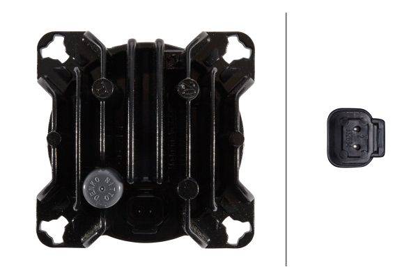 HELLA 1G0 996 263-501 LED-Arbeitsscheinwerfer - Modul 90i - 12/24V - Einbau - Nahfeldausleuchtung -